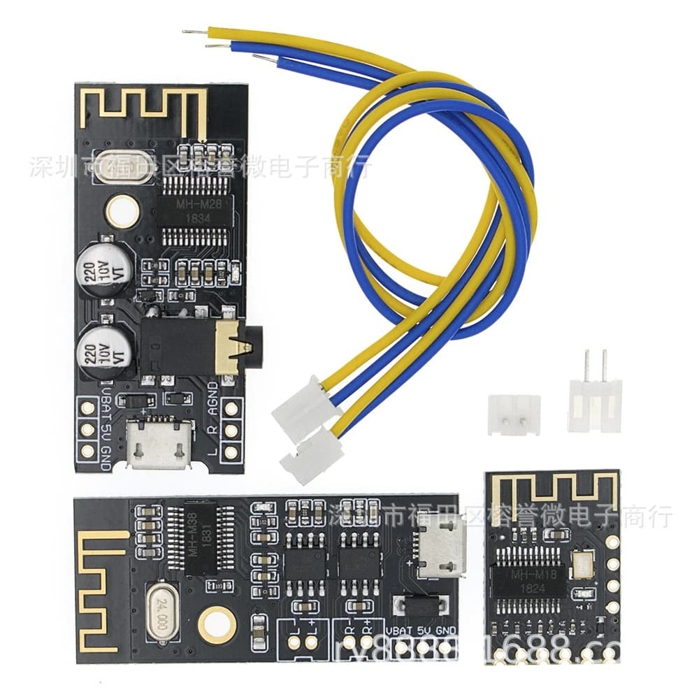 M18/28/38 DIY Wireless Bluetooth Audio Module 4.2 Hi-Fi Lossless Car Audio Headphone Amplifier Board