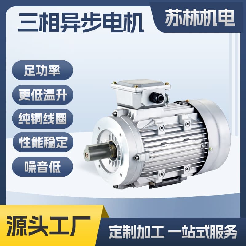 Aluminum Housing Full Power Three-Phase Asynchronous Motor Dingyi for Equipment