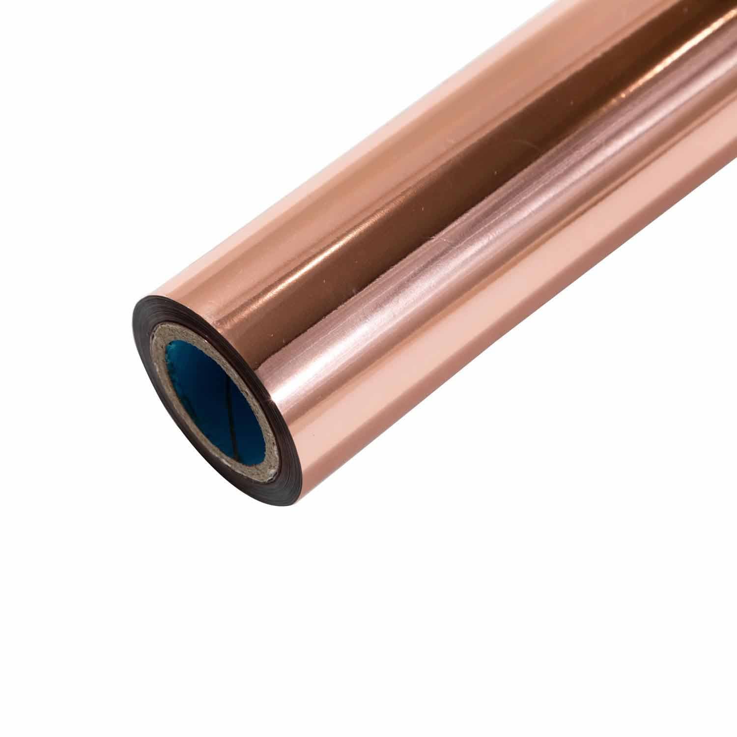 Rose Gold Aluminum Multicolor Hot Stamping Foil, Webbing Hot Stamping Materials, Stable Quality, No Flaking, Long-term Supply