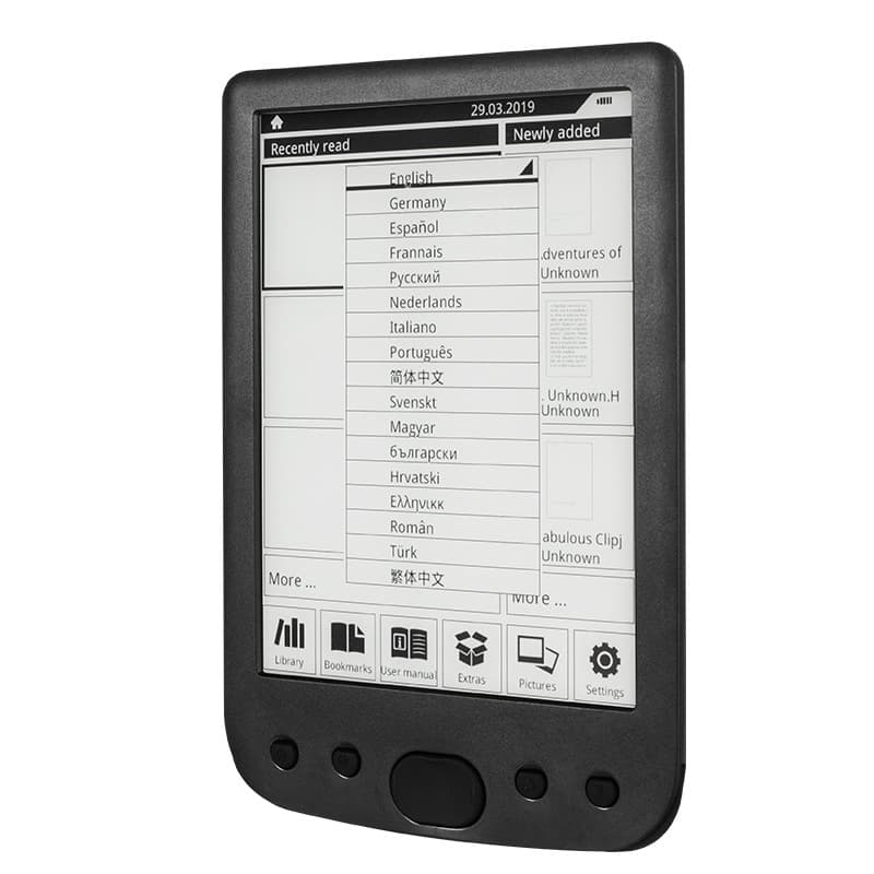 Cross-Border 6-Inch E-Ink Screen E-Book Reader for Reading and Learning, Gift-Ready, Developer-Friendly