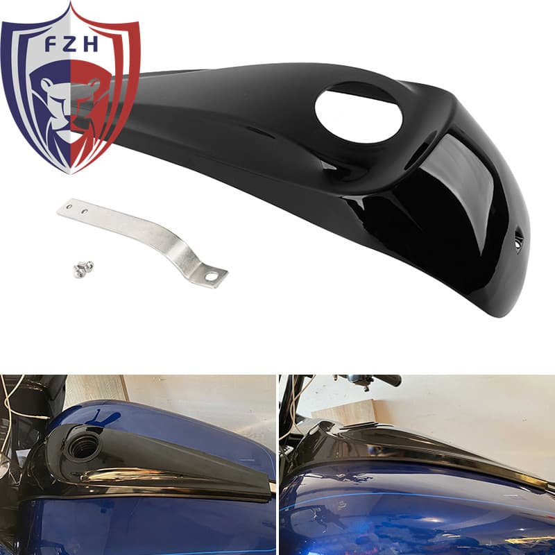 Compatible with Harley Street Glide Road Glide Modified Fuel Tank Decorative Cover Fuel Tank Cap Motorcycle Parts 08-16