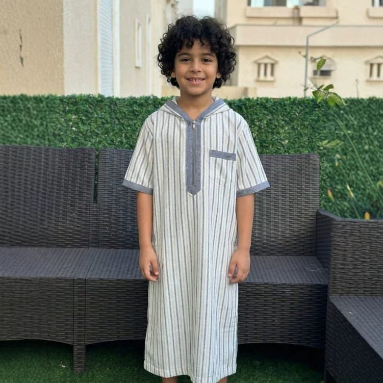 2026 Cross-border Trade New Spring/Summer Embroidered Robe for Boys