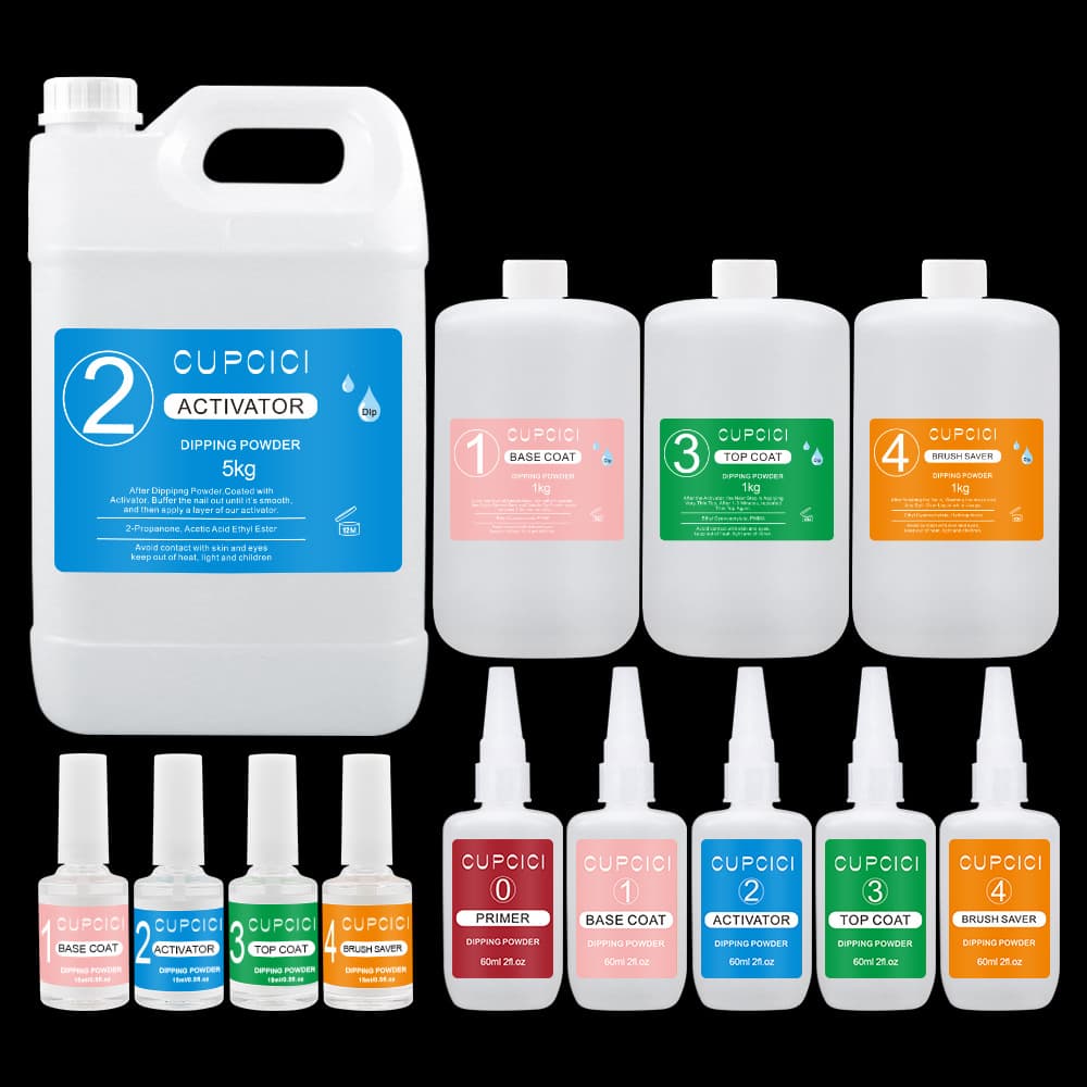 1L Dip Nails Liquid Nail Art Wetting Glue Dip Powder Soaking Foundation Glue Seal Layer Desiccant