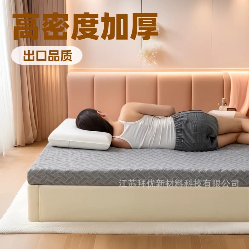 Student Dorm Mattress Manufacturer Wholesale Sponge Memory Foam Soft Pad, Thin Underlay for Home Single/Double Beds, Rental Tatami