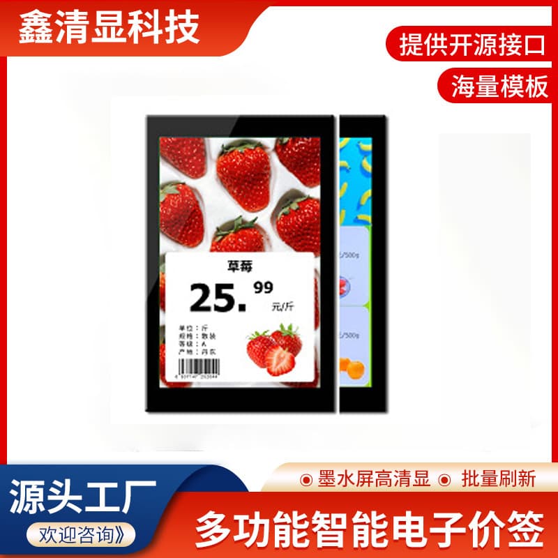 10.1 Electronic label online version ink screen electronic price label shelf smart label supermarket black and white price tag