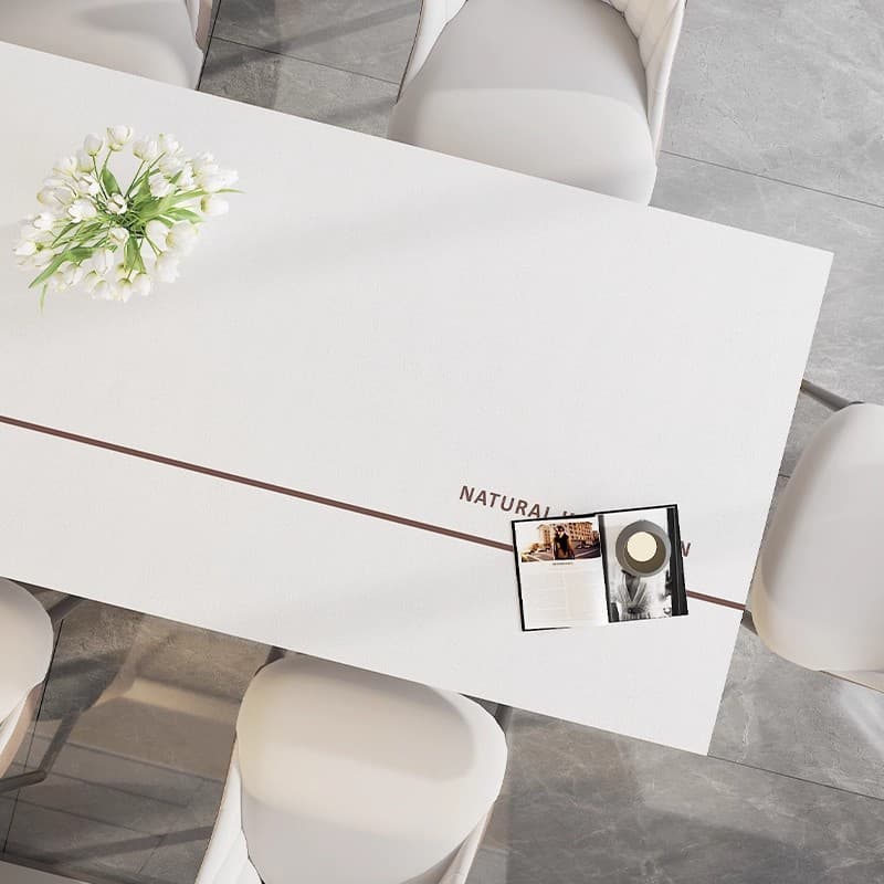 Waterproof, Oil-Proof, No-Wash Heat-Resistant Table Mat, Coffee Table Cloth, Desktop Protective Pad, Modern Minimalist Style