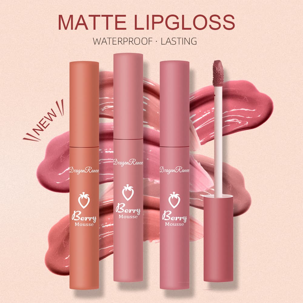 Cross-border Sweet Kiss Liquid Lipstick Matte Non-fading Non-stick Cup Velvet Lip Gloss Long-lasting Matte Lipstick