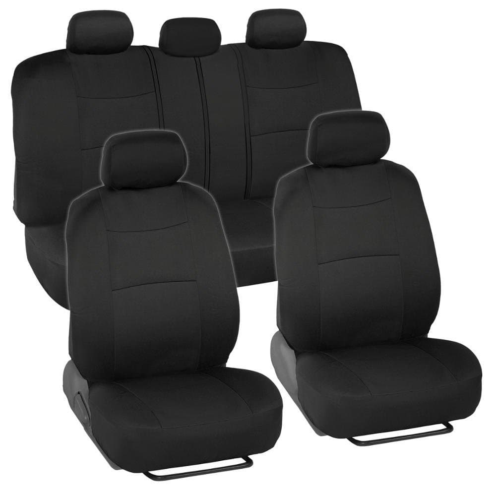 Cross-border Universal Car Seat Cover Set 4-Piece / 9-Piece with Zipper Factory Direct
