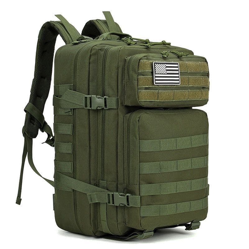 Cross-border Outdoor Large Capacity Backpack Multifunctional 3P Tactical Backpack Camping Hiking Bag Durable
