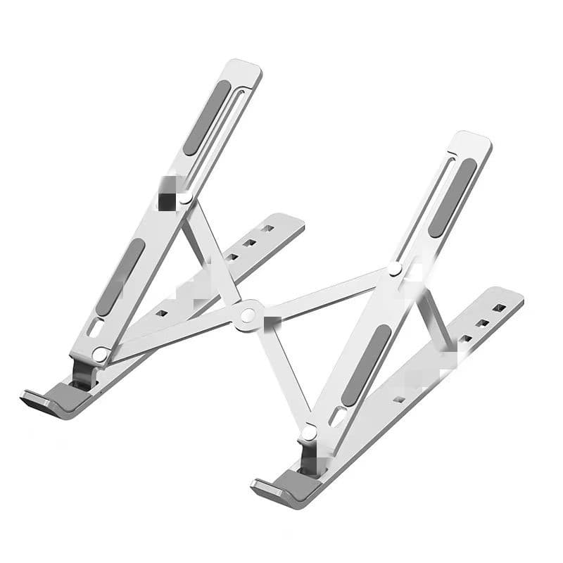 Universal Tablet Stand Bracket with Heat Dissipation Base, Foldable Desktop Angle Riser, Floating Hand Rest Support