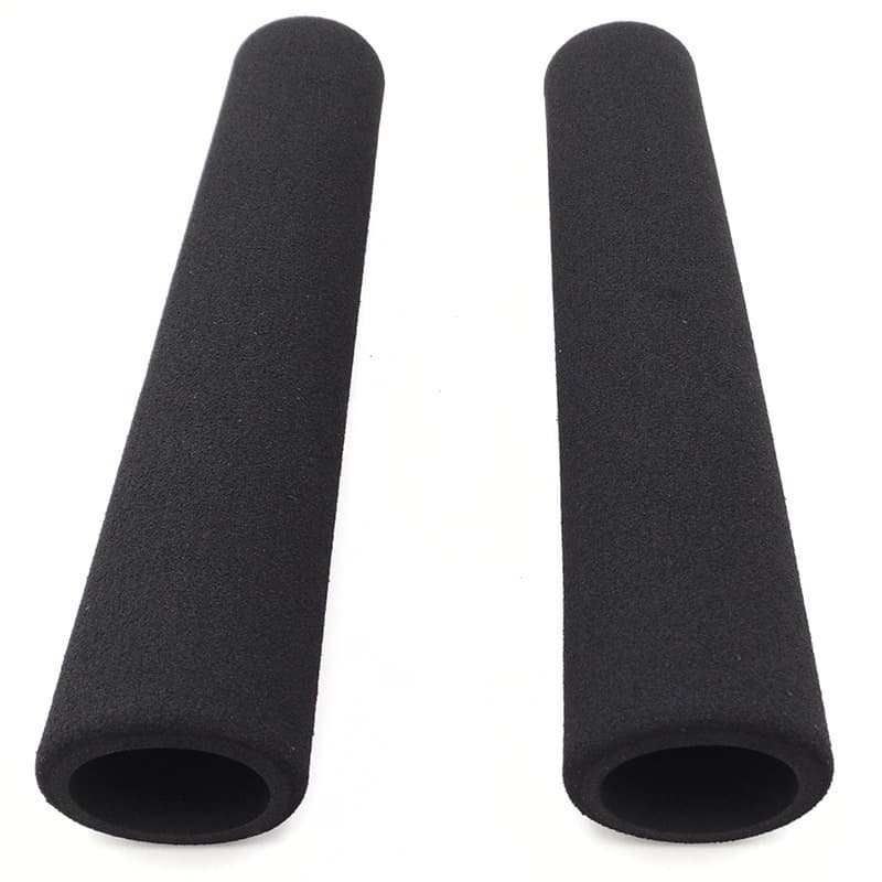 Wholesale supply of NBR foam tubes for fitness equipment, including handle sleeves, single and double color foam tubing.