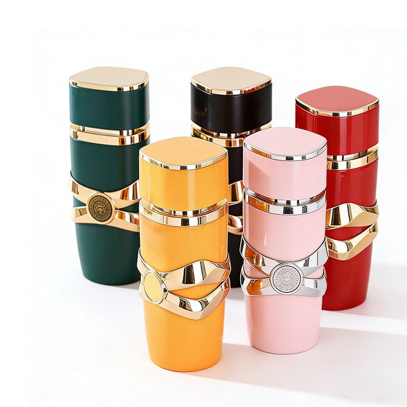 Manufacturer wholesale sub-bottling cosmetics color shell perfume glass empty bottle transparent perfume bottle perfume cap