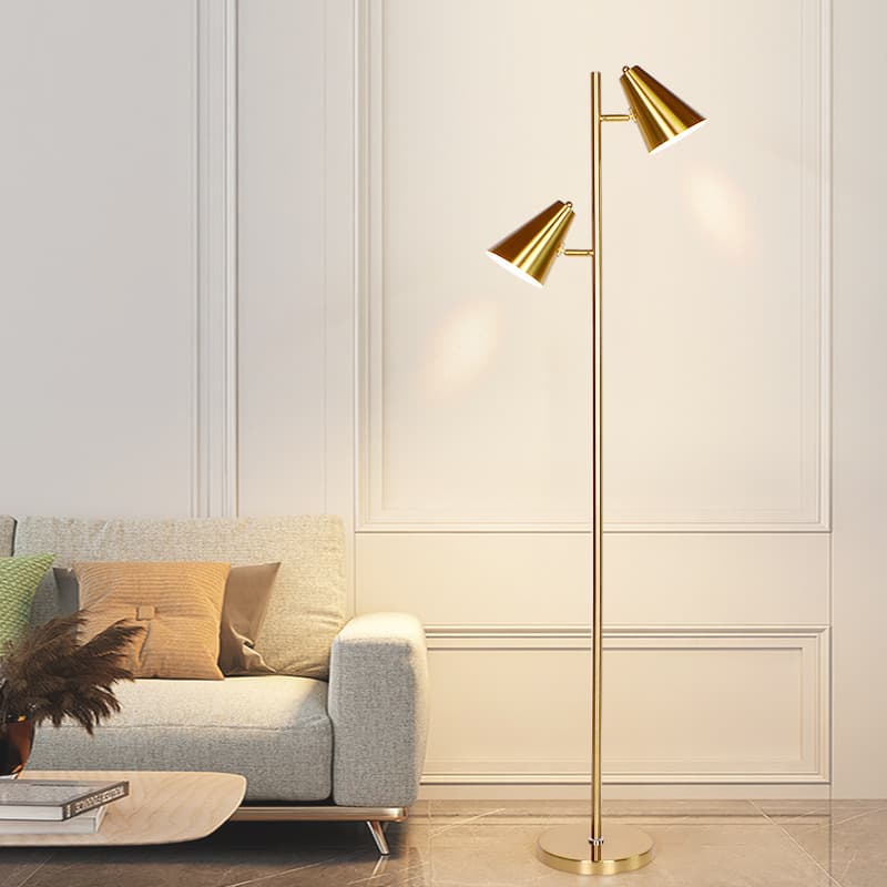 Modern and simple Nordic light luxury new floor lamp living room sofa side room bedroom decoration creative vertical table lamp