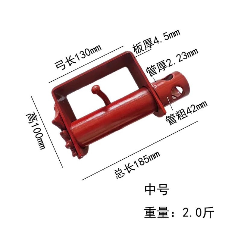 Heavy-Duty Truck Ratchet Tie-Down Strap Winch Manual Universal Ratchet Binder for Small Trucks Welded Tensioner