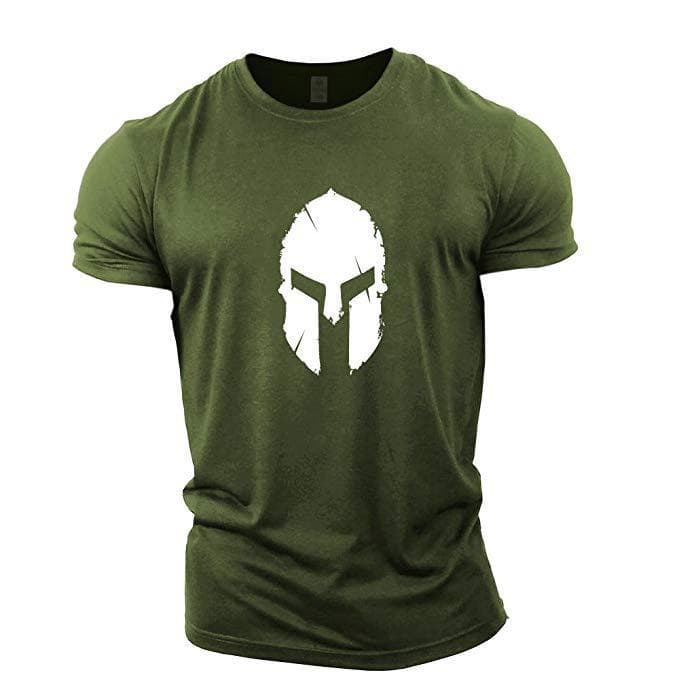 Gym Sports Running Loose Helmet Pattern Short Sleeve Casual Colorful T-Shirt Cross-Border Trendy Brand
