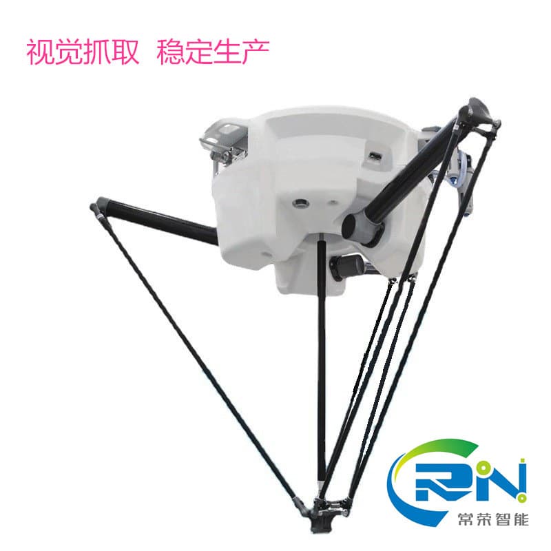 Vision Camera Grasping Food and Medicine Automatic Boxing Packaging Tray Arrangement Spider Hand Parallel Robot Manipulator