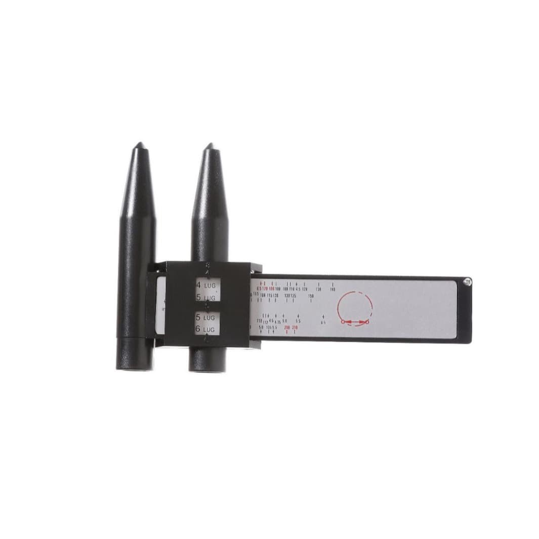 Cross-border PCD Caliper PCD Gauge 8LUG Wheel Hub Bolt Pattern Measuring Tool Ruler