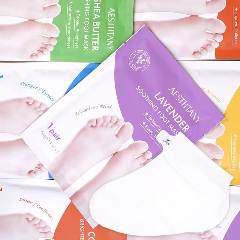 AESTHTANY Hand & Foot Mask Series - Shea Butter, Rose, Aloe, Lavender Hand & Foot Mask 40g