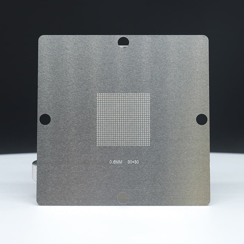 10/12/27-Piece Set 90*90 Universal Steel Stencil BGA Stainless Steel Universal Solder Paste Stencil for Chip Repair Packaging