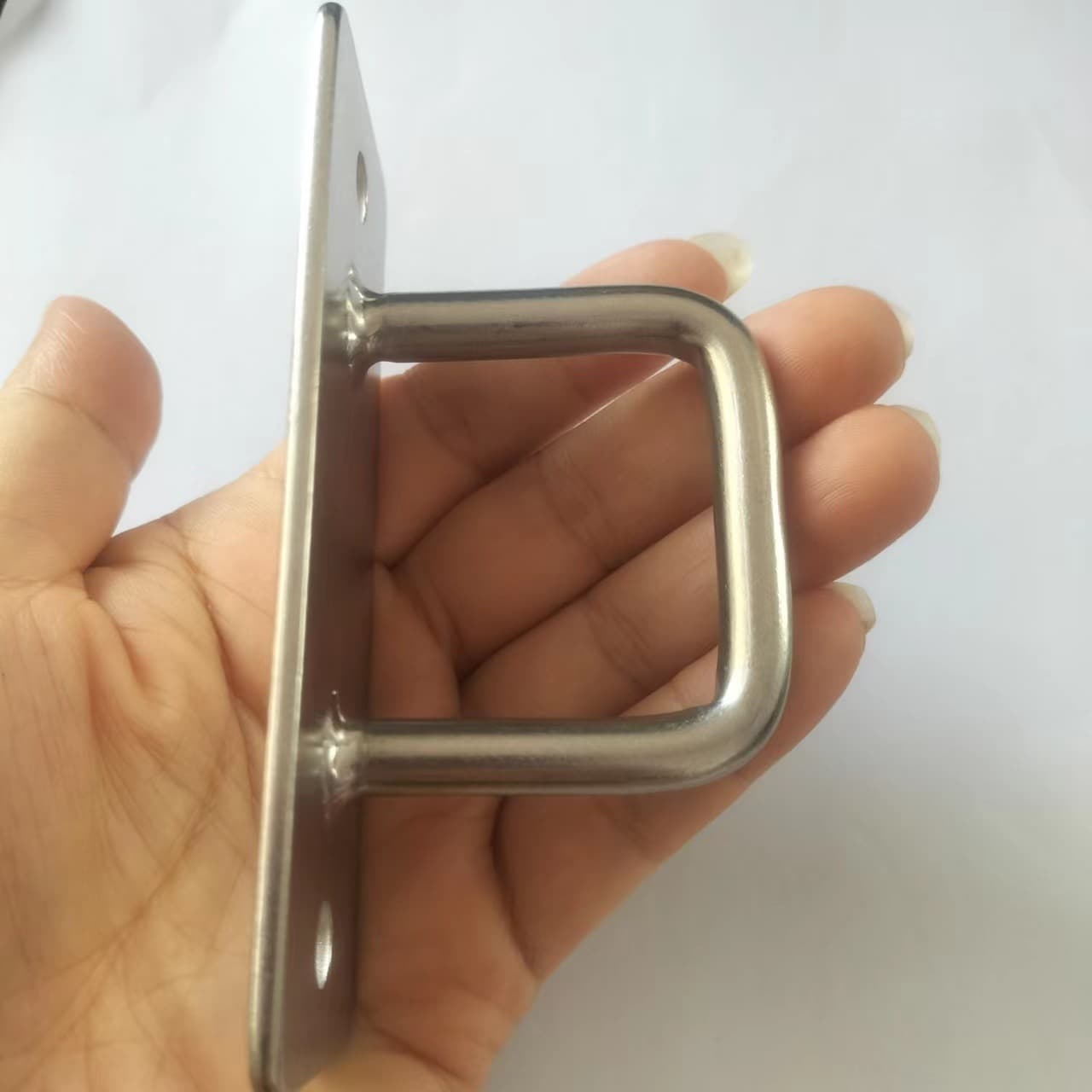 Stainless Steel Rectangular Fixed Buckle Hook Ceiling Fan Hook Yoga Hammock Sandbag Hook U-shaped Hanging Hook Manufacturer Wholesale
