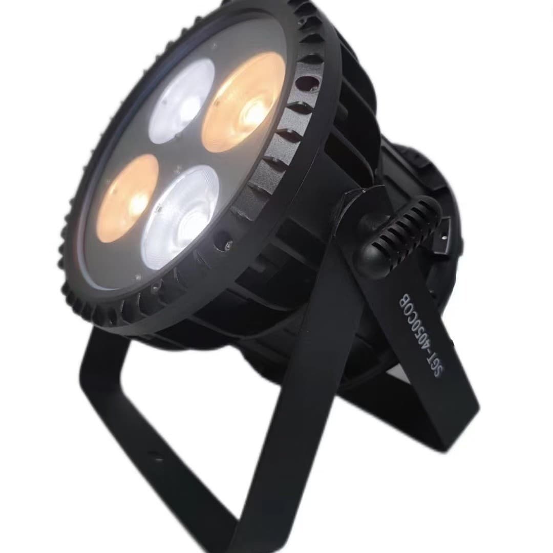4 x 50W LED Waterproof Front Light Full Color Par Light Par Can Outdoor Performance Wedding 54 x 3W Wash