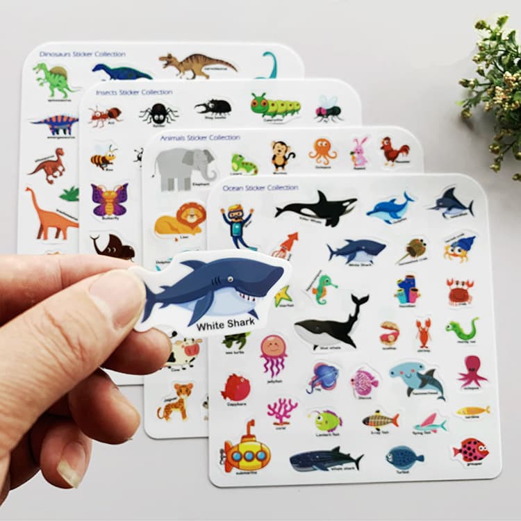 Customizable TPE silicone stickers, washable, residue-free, eco-friendly jelly stickers, and TPR cartoon refrigerator magnets.