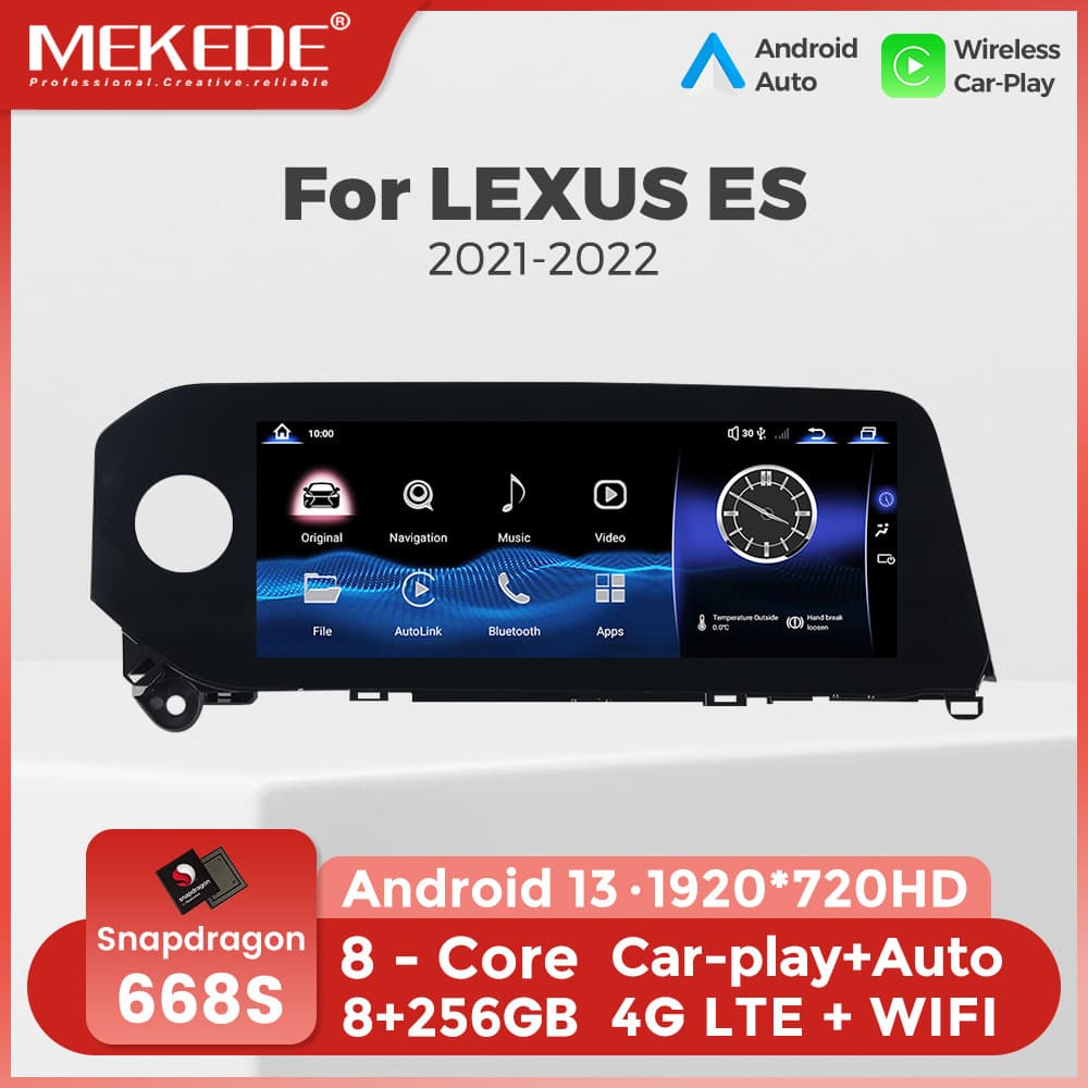 Applicable to LEXUS ES 2021-2022 Lexus ES new original car upgraded Android system navigator