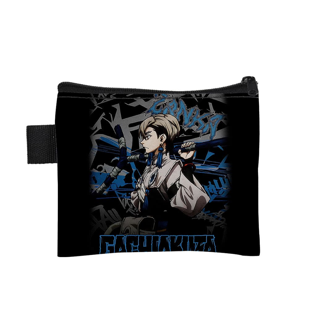 New animated Abyss War Ghost Gachiakuta digital printing children's coin purse student portable small wallet