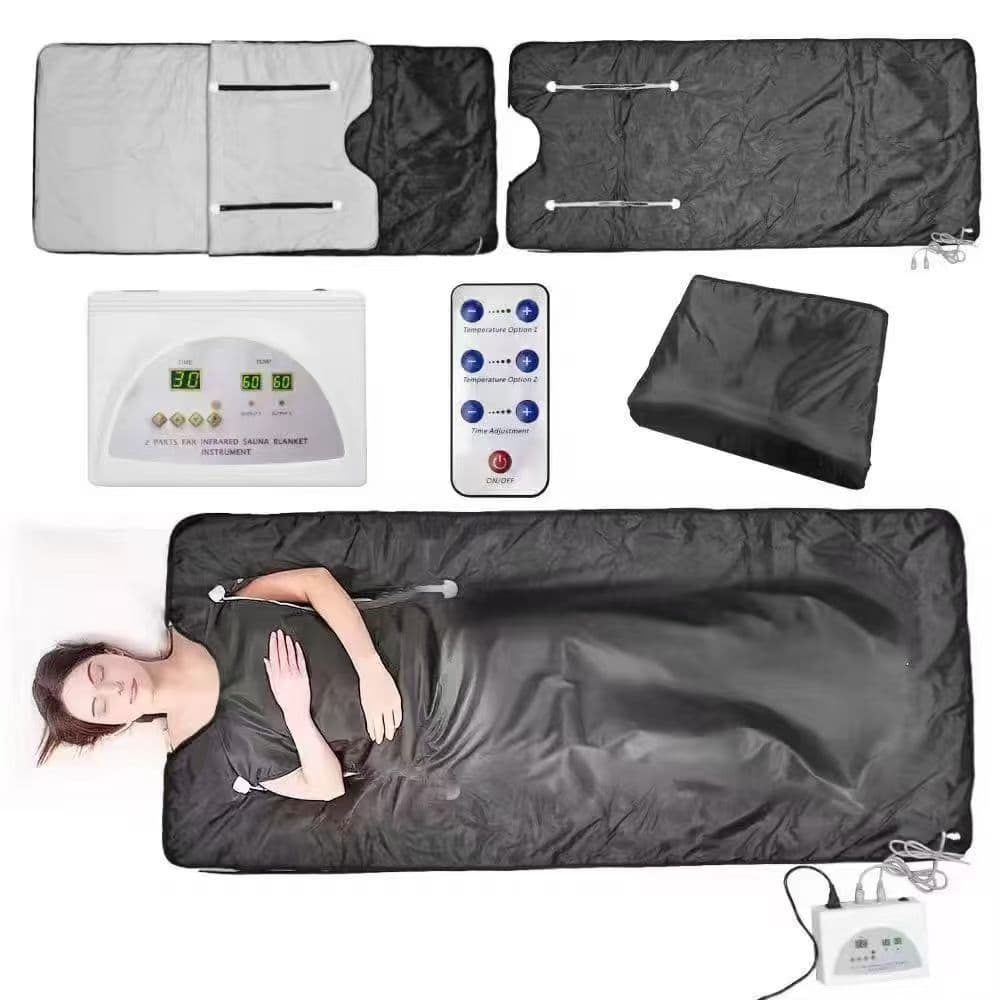 Acid-discharging blanket for cold-dampness removal, full-body sweat sauna heating blanket, home use, beauty salon, wellness center, beauty device, cross-border e-commerce