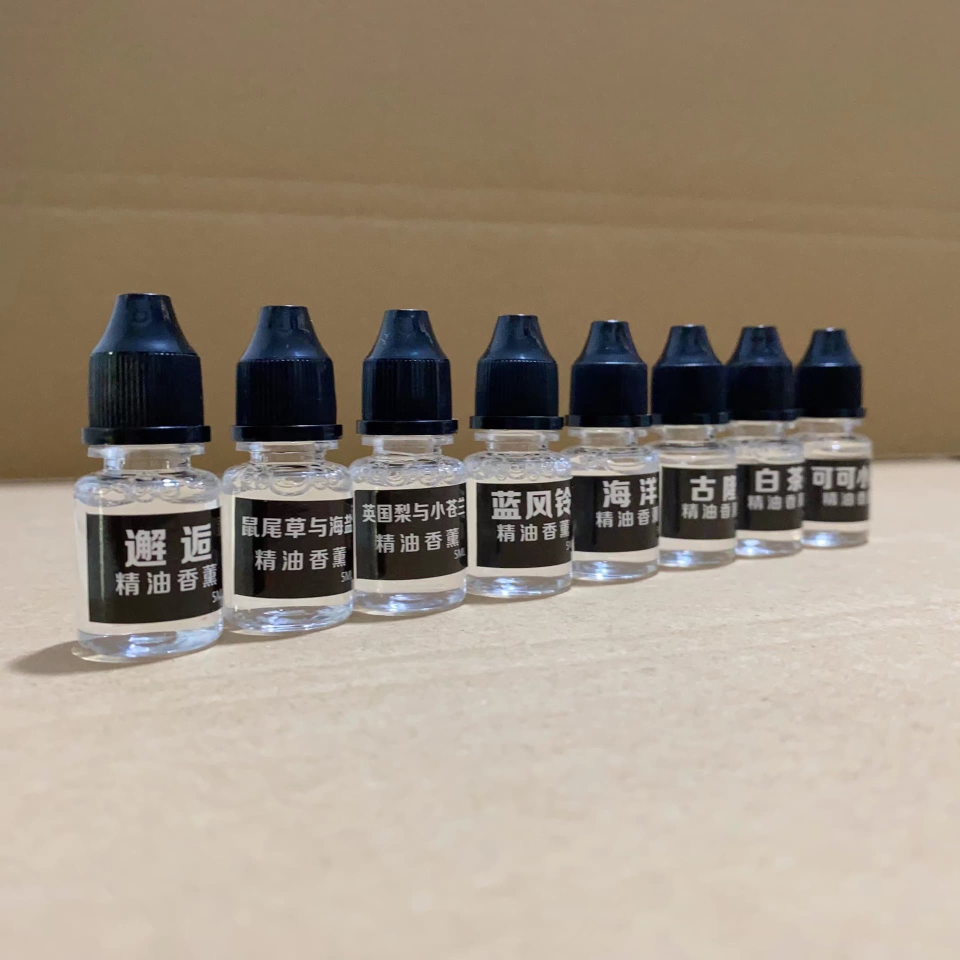 Oil-based Car Perfume Refill Liquid, Car Essential Oil Refill, High Concentration Transparent Car Fragrance 5ml