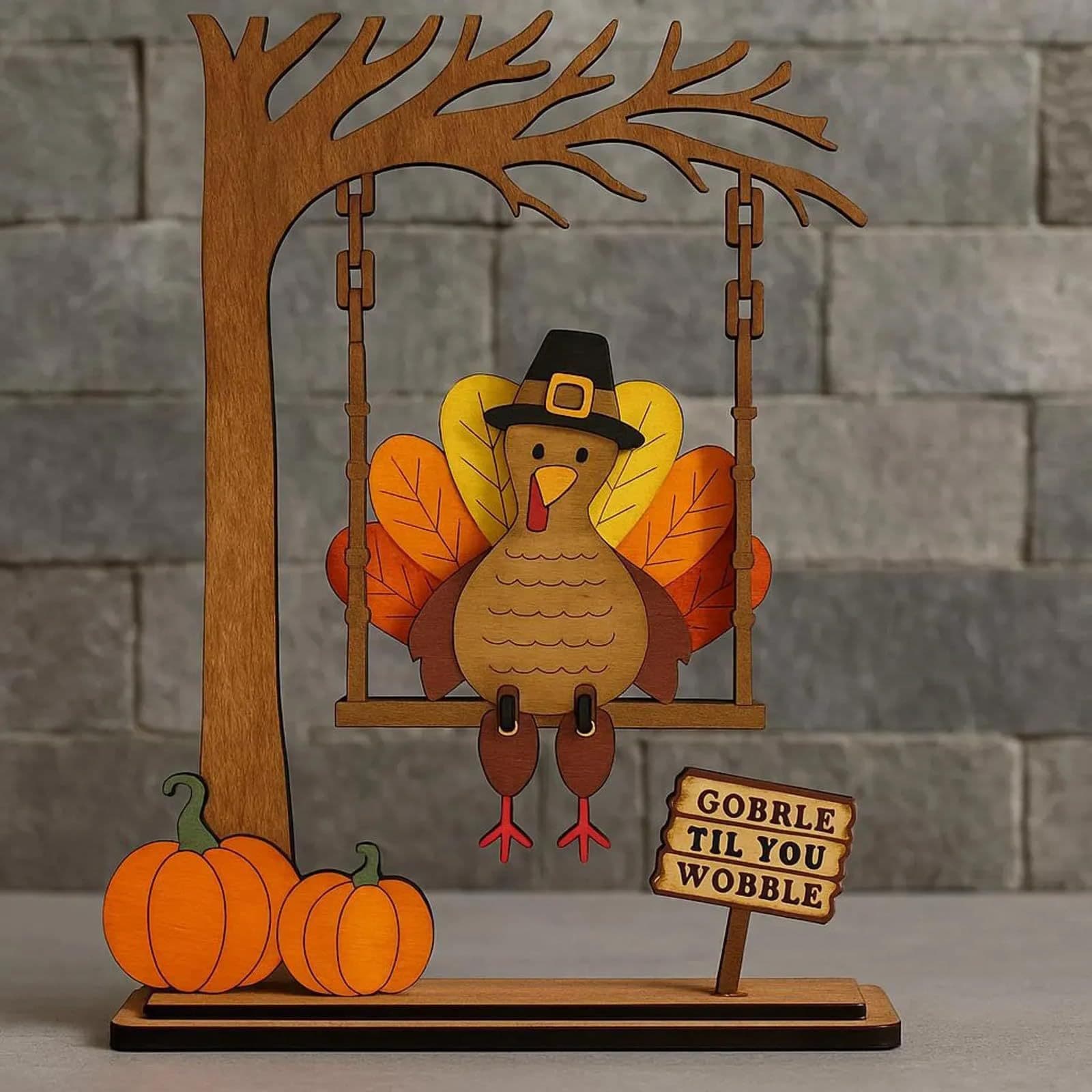 Best-selling Swingin' Thanksgiving Turkey Decor