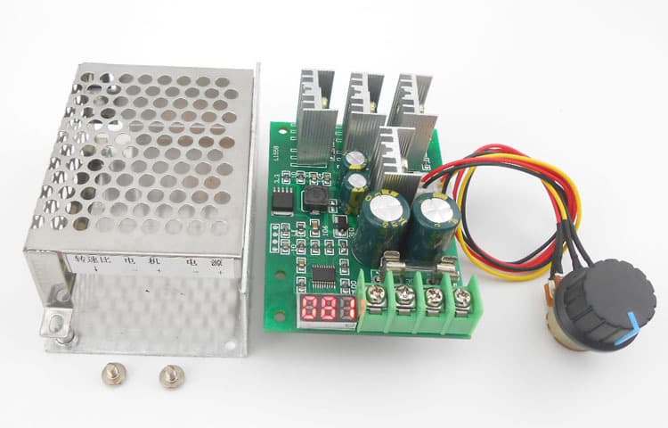 PWM DC speed regulator digital display motor controller DIY module switch 6V12V24V36V48V60V
