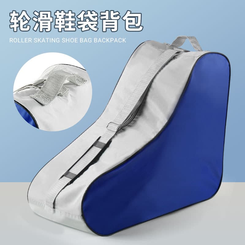 Kids Roller Skate Set Handbag Large Universal Skating Shoe Bag Roller Bag Storage Pouch Roller Skate Backpack