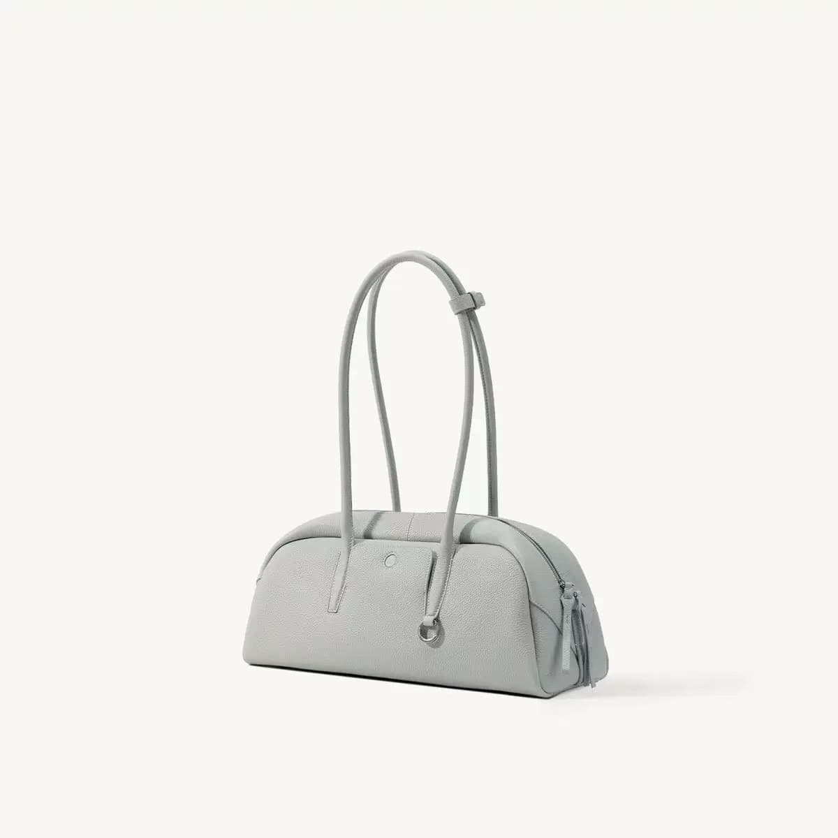 Pillow bag 2026 women's bag Boston bowling bag high-end baguette shoulder bag armpit bag women's genuine leather