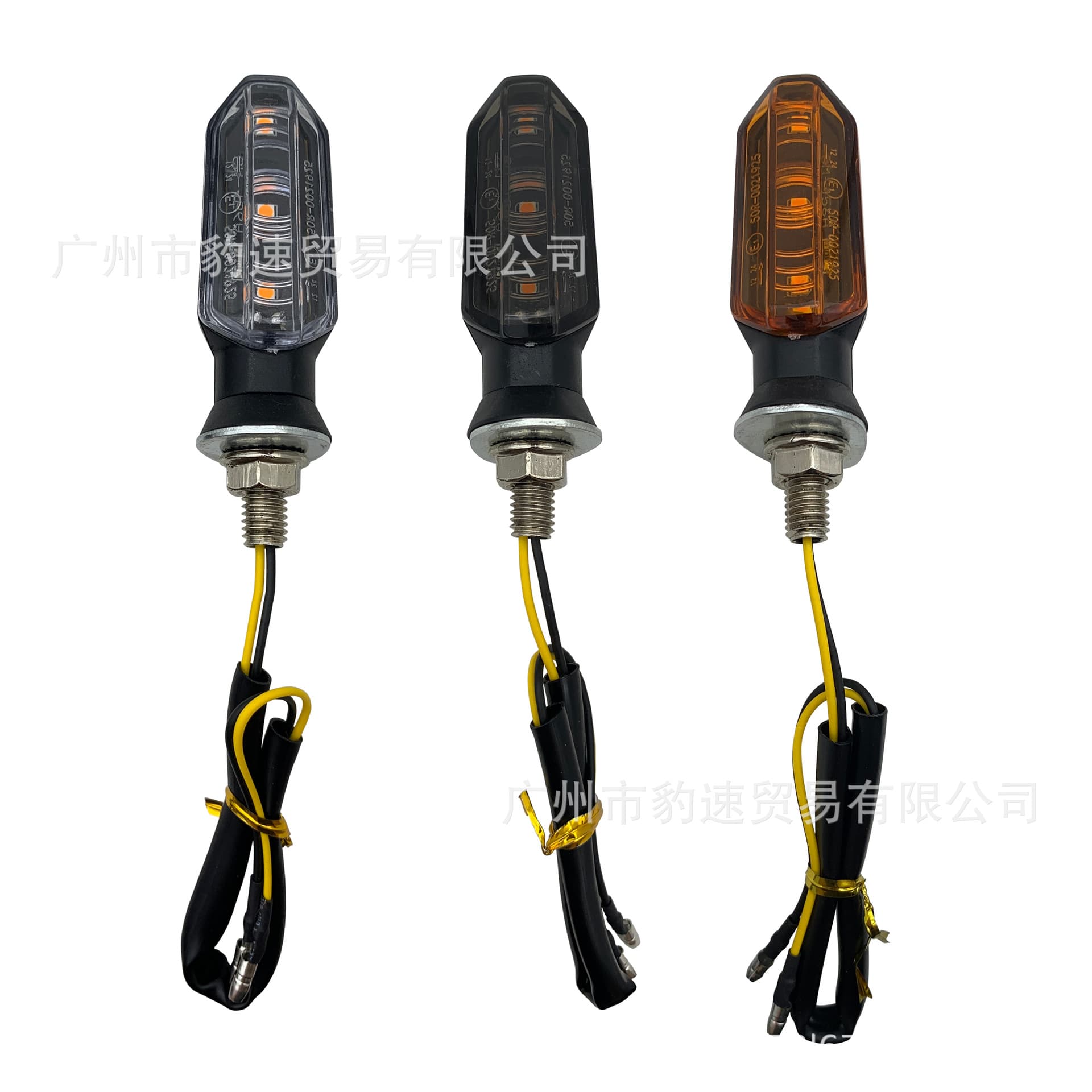 Motorcycle Modification Suzuki Kawasaki Yamaha Mini Style 3LED Motorcycle Turn Signal Lights Universal Turn Signal