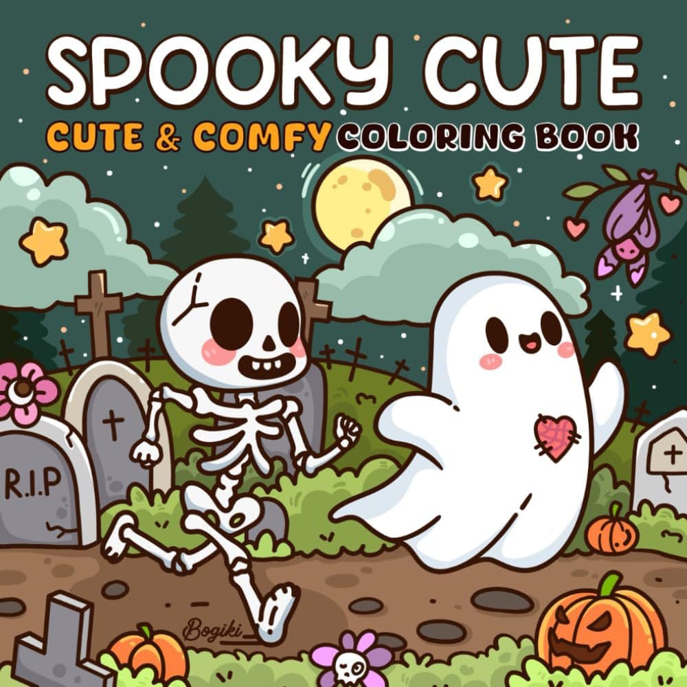 Summer Fantasy Coloring Book: Relaxing Coloring Book, Halloween Atmosphere, Fun Stress Relief Gift, Student Coloring Book