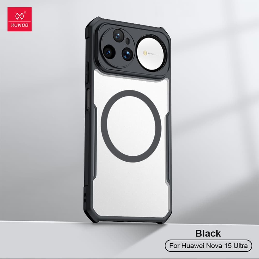 XUNDD Magnetic Phone Case for Huawei Nova 15 Ultra, Shockproof New Airbag Case Compatible with Nova 15 Pro