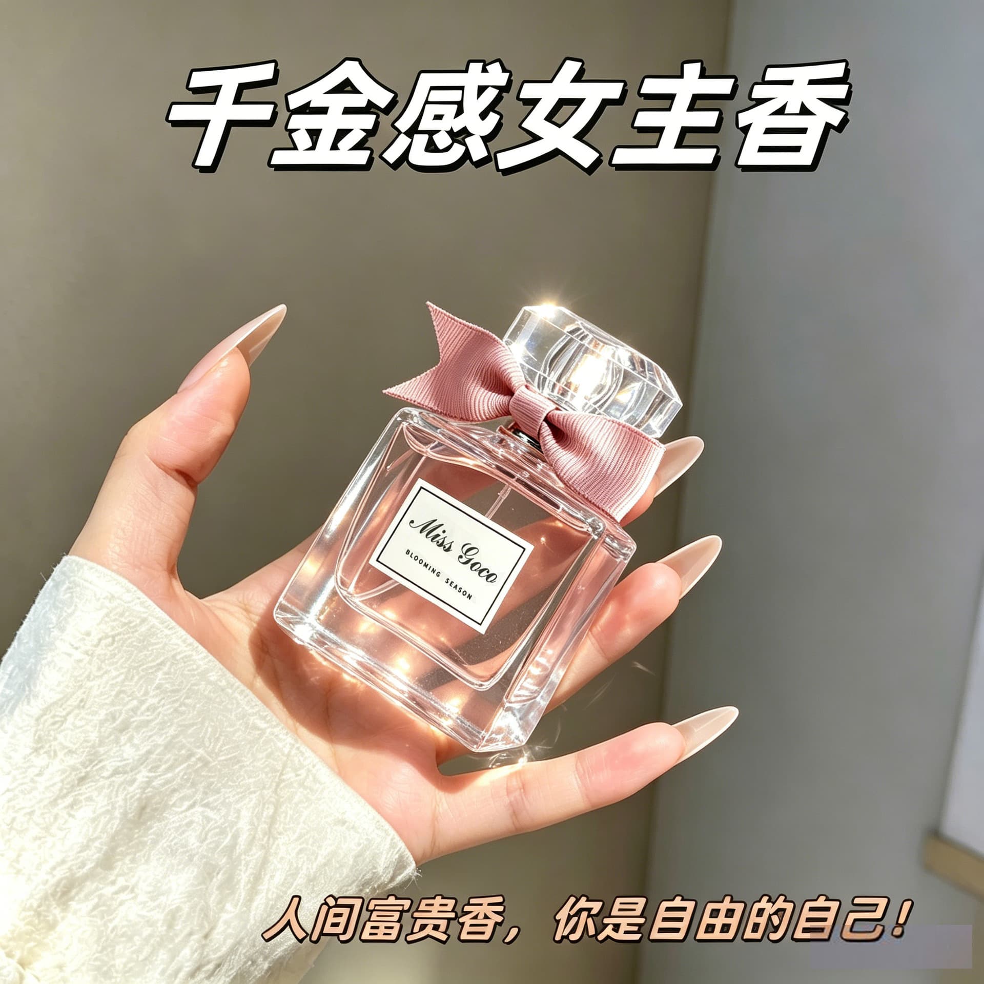 Luxurious Fragrance! Sweet Lady Perfume Fresh Light Scent Affordable Premium Perfume for Students MISS GOCO