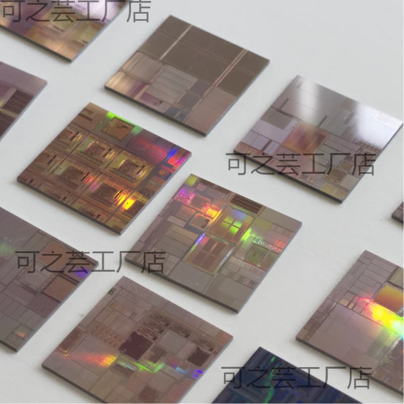 Silicon wafer Silicon wafer Storage chip CPU chip IoT chip Bare chip Photolithography