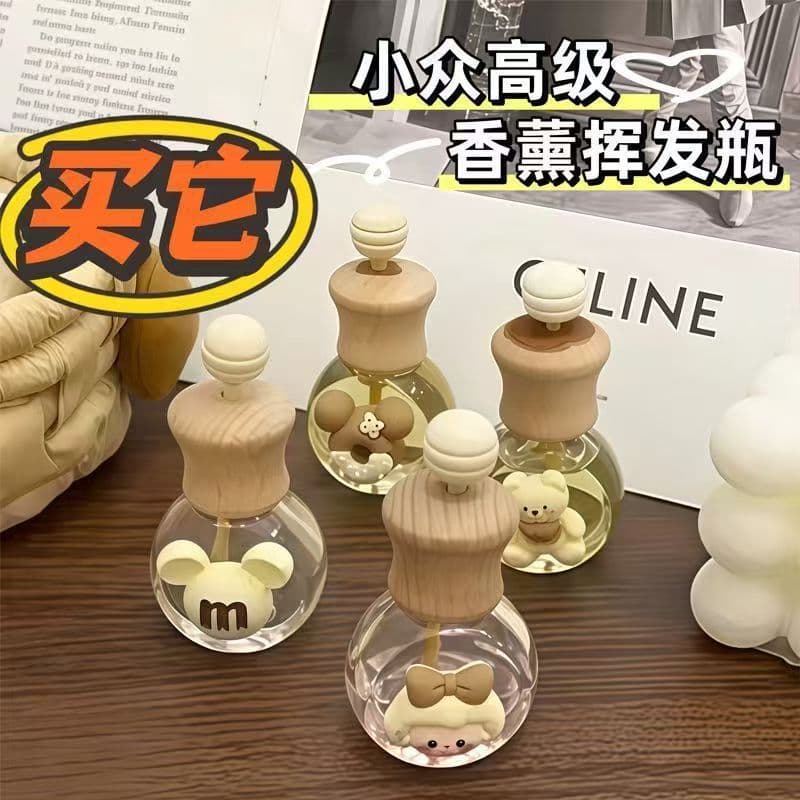 Air Vent Perfume Bottle Aromatherapy Empty Bottle Car Bedroom Bathroom Aromatherapy Car Aromatherapy Bedroom Aromatherapy Ornament