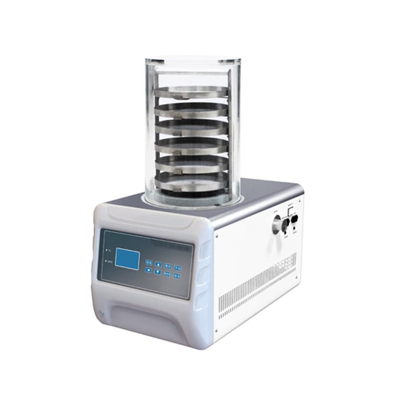 TF-FD-1 multi-manifold general-purpose freeze dryer for pharmaceutical production; blood cryopreservation machine for long-term bacterial preservation.