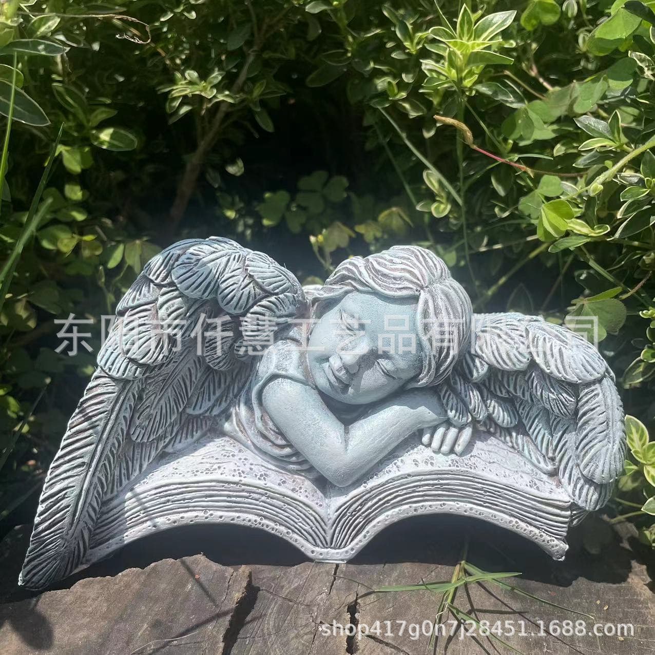 Cross-border New Reading Angel Baby Decorative Ornaments Goddess Angel Outdoor Garden Decorations Ornaments