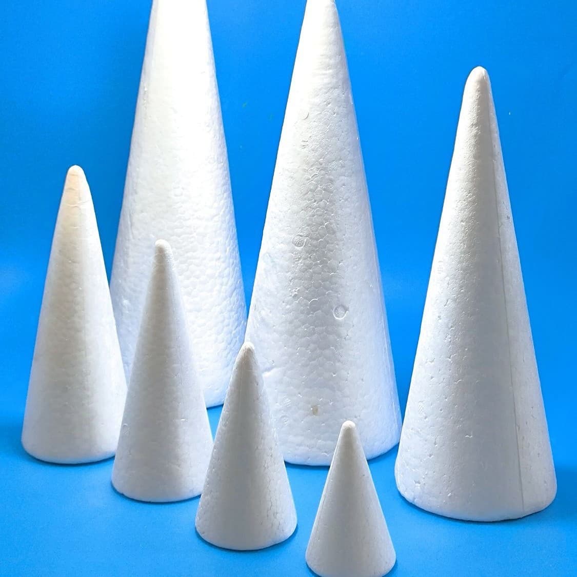 Foam cone factory direct for manual DIY scene arrangement, geometric art sketching model