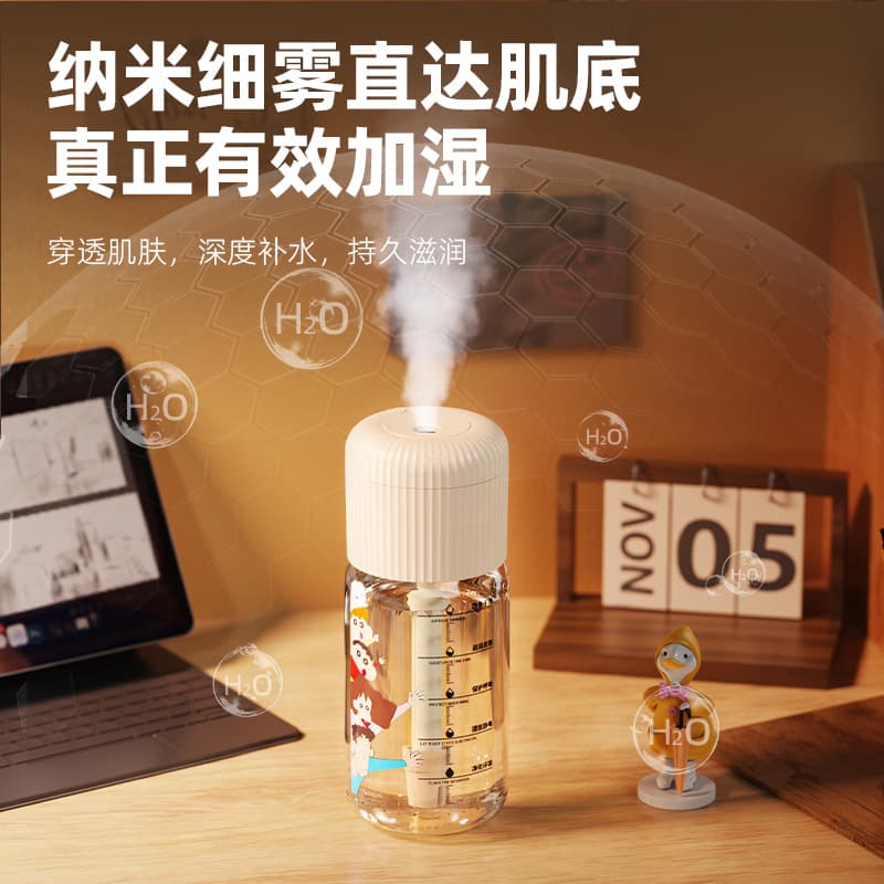 Humidifier USB Plug-In for Home, Room, Car, Office, Bedroom, Desktop, Student Dormitory, Large Spray Humidifier