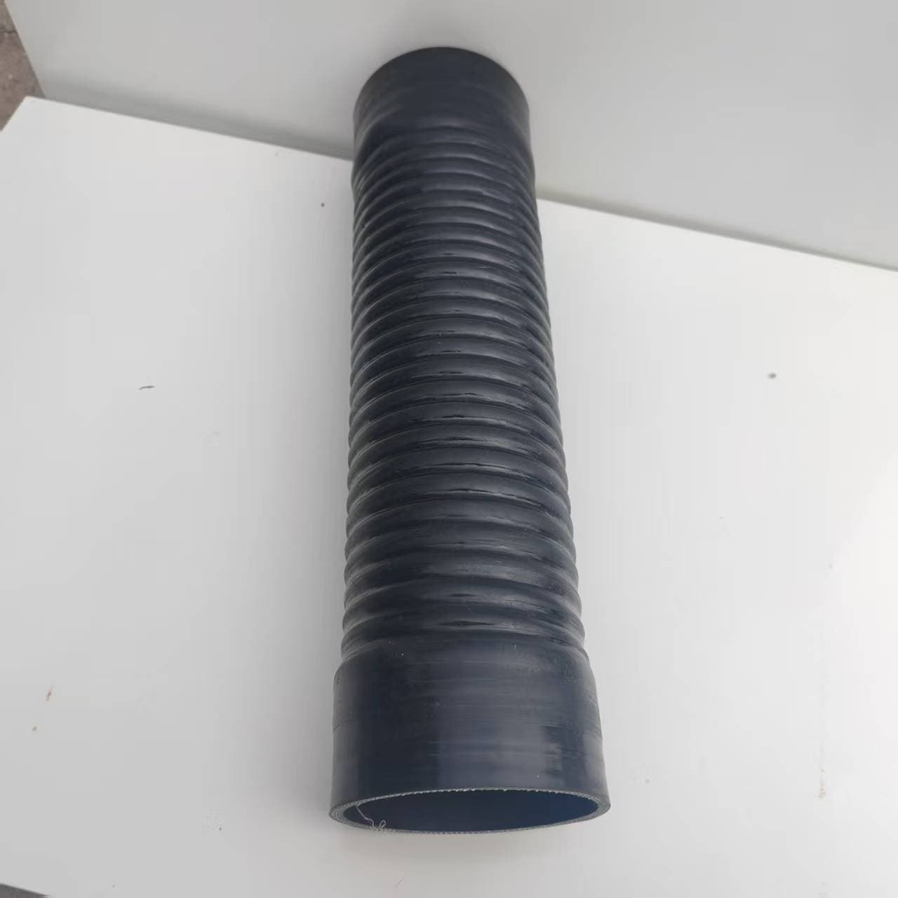 Silicone steel wire bellows hose, turbocharged high-temperature resistant fabric reinforced, various diameters, automotive air intake silicone rubber