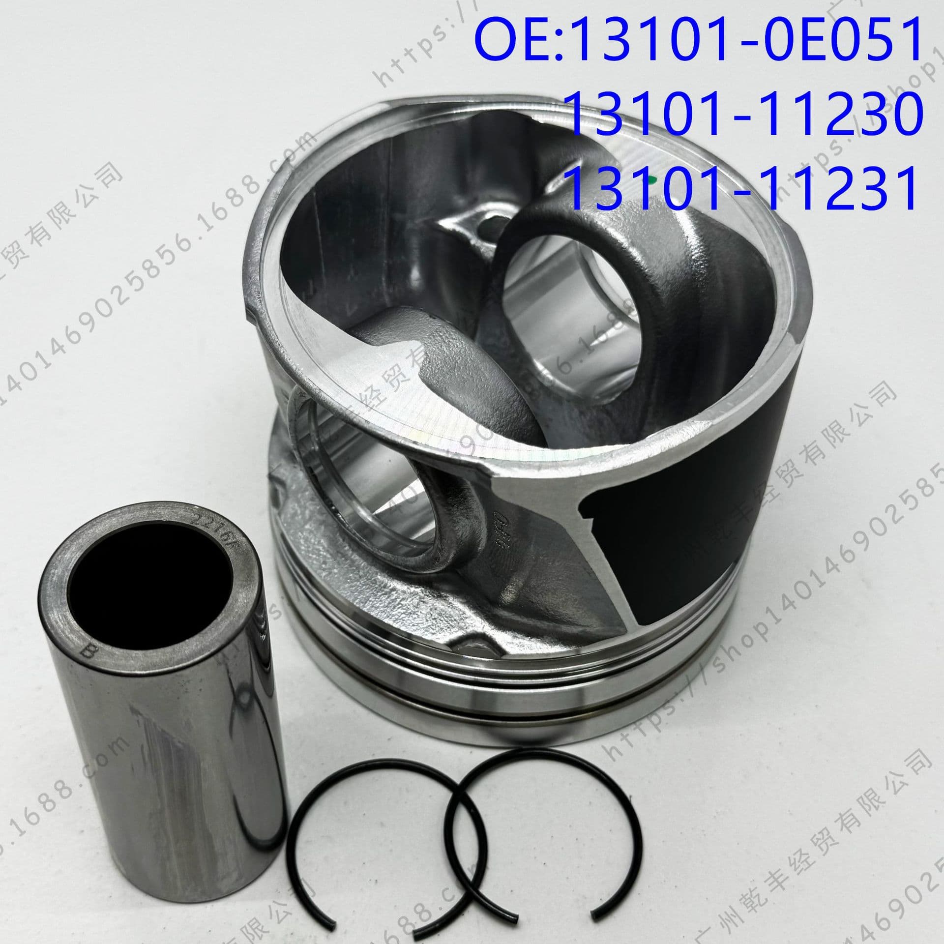 Compatible with TOYOTA FORTEONER 2GD-FTV Piston Prado 13101-0E051 PISTON