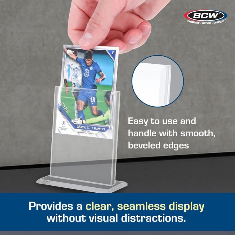 Transparent acrylic card storage box base display stand Pokémon storage box transparent card sleeve display customization