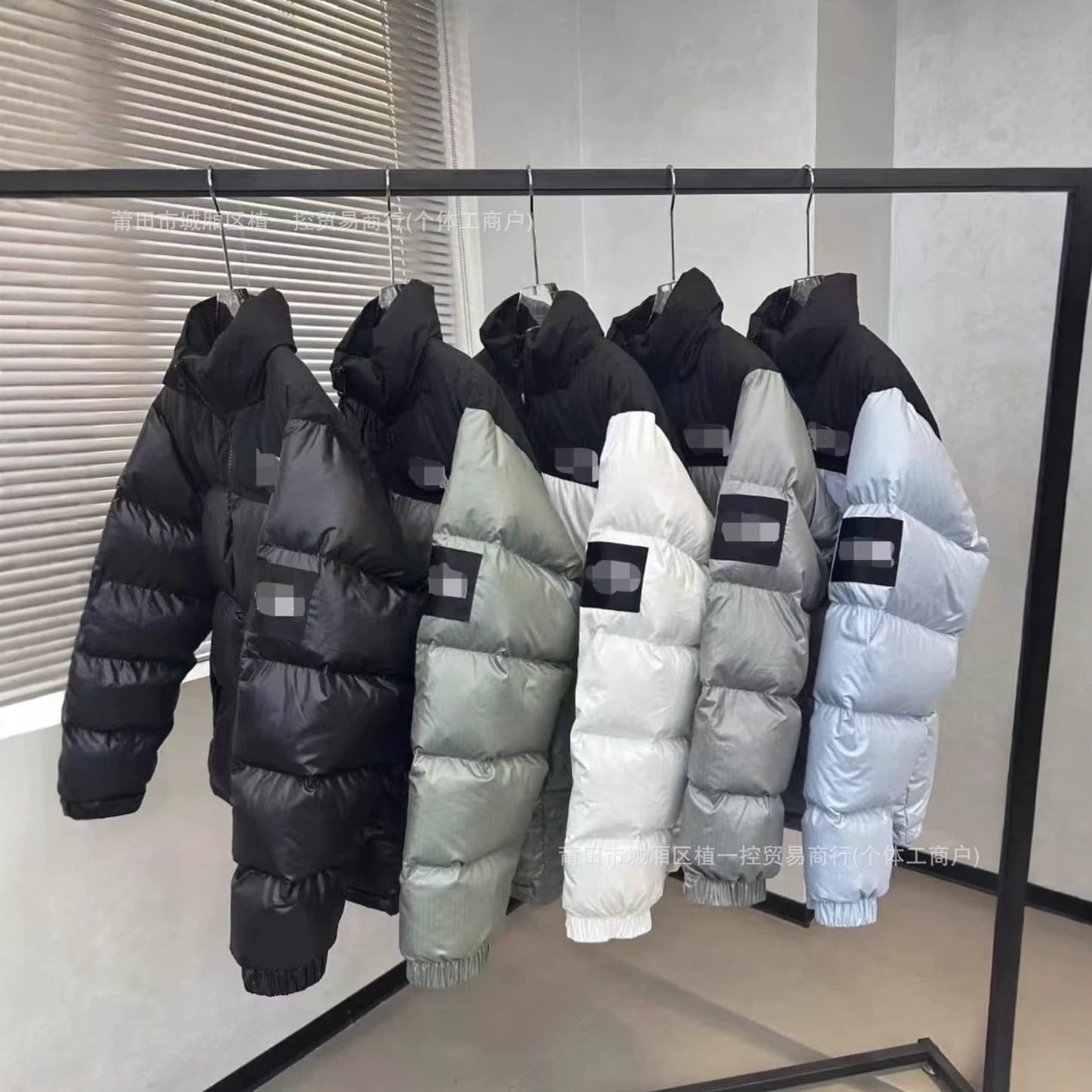 Putian Purehara North Face 1996 large plaid down jacket classic men's and women's autumn and winter warm bread jacket