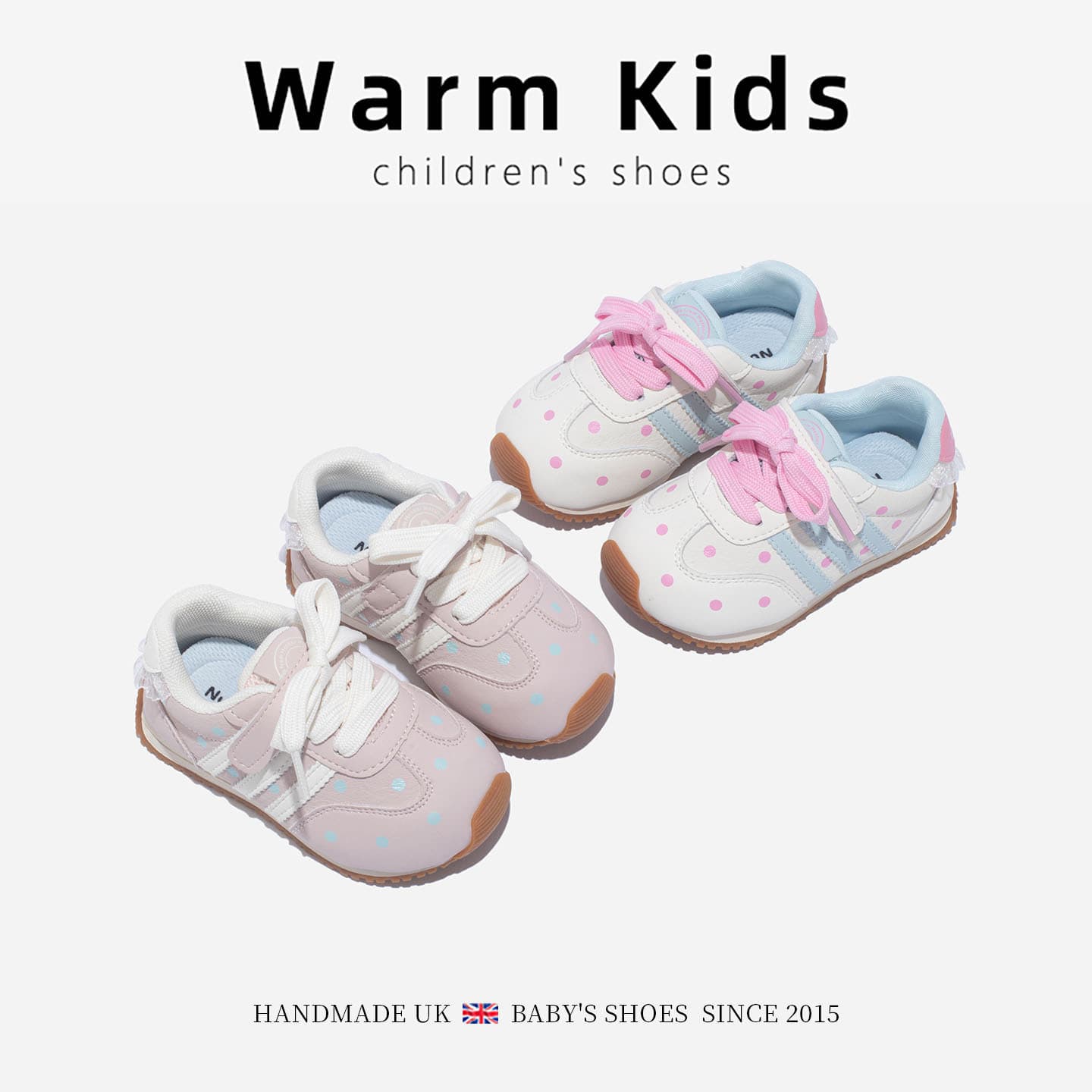 Baby Girl Sneakers New Spring and Autumn Closed-Toe Girls Fashion Korean Style Anti-Kick Sneakers Toddler Shoes Drop Shipping
