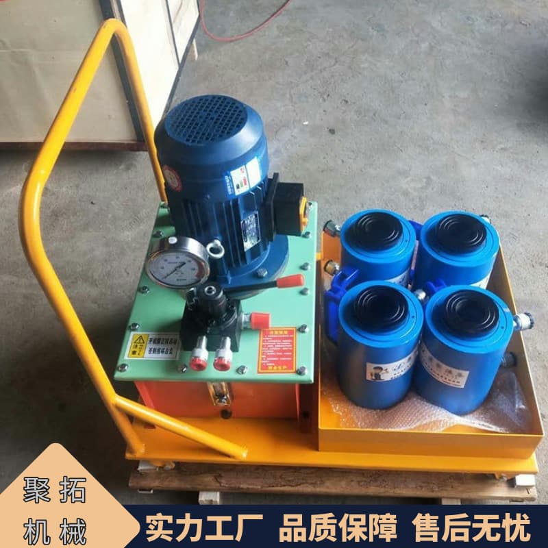 Jutuo Supply Plate Heat Exchanger Clamping Device Thermal Screw Cleaning Wrench 50-Ton Heat Exchanger Clamping Device
